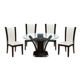 Daisy 5 Piece Dining Room Set In Espresso 710 - 54*5Ws | Homelegance | Home Elegance USA
