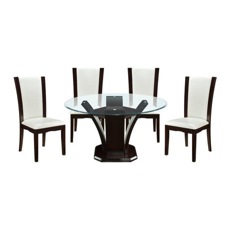 Daisy 5 Piece Dining Room Set In Espresso 710 - 54*5Ws | Homelegance | Home Elegance USA