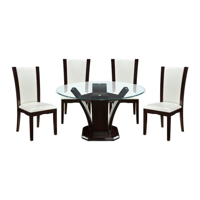 Daisy 5 Piece Dining Room Set In Espresso 710 - 54*5Ws | Homelegance | Home Elegance USA