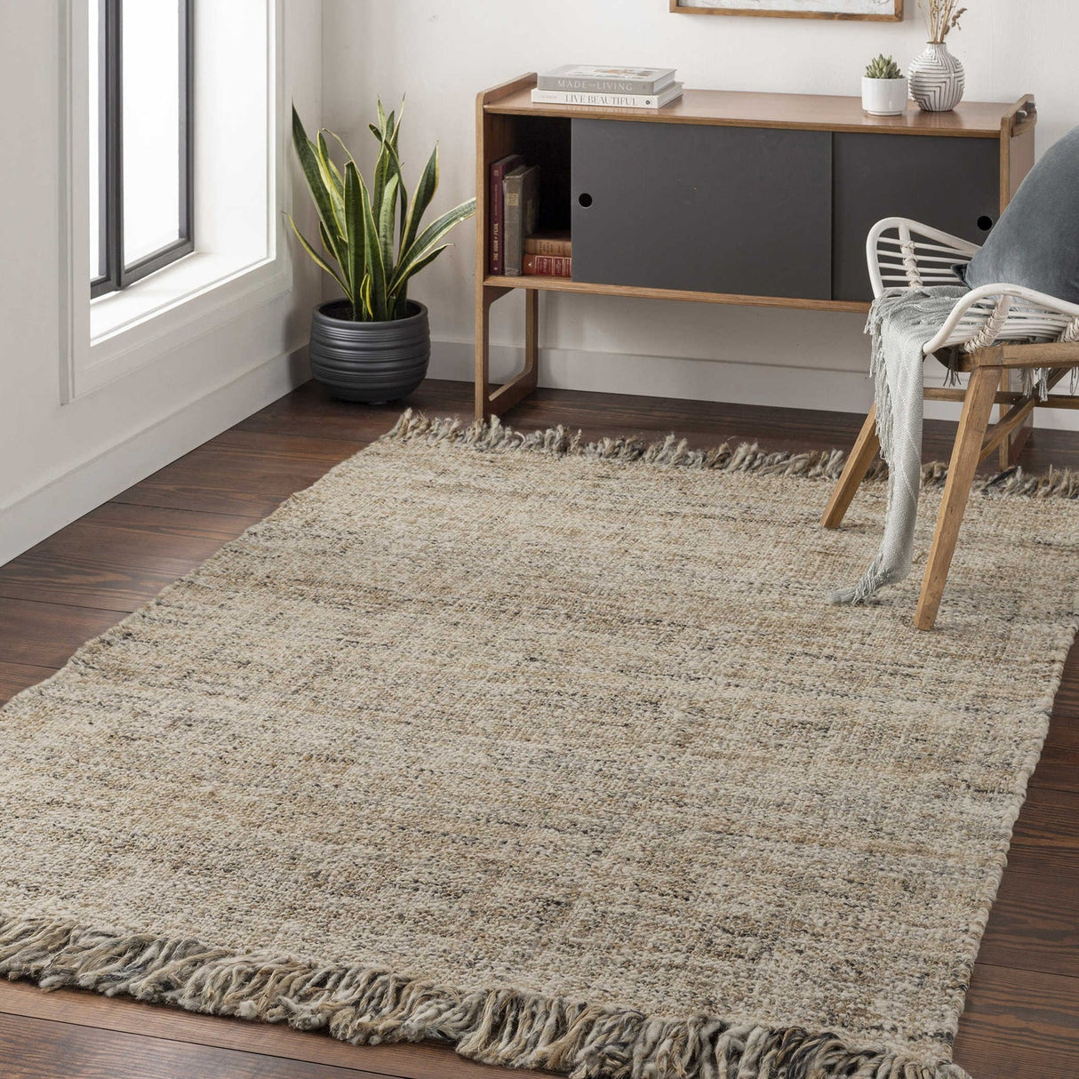 Uttermost Dumont Gray Rug - Home Elegance USA