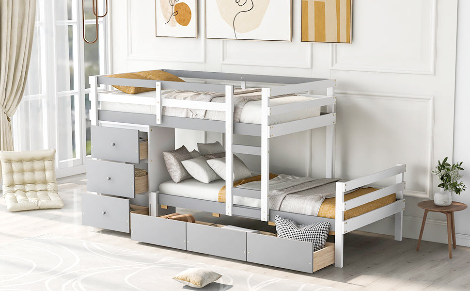 Twin over full loft best sale bunk bed