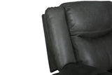 Global United Transitional Leather-Air Reclining Sofa - Home Elegance USA