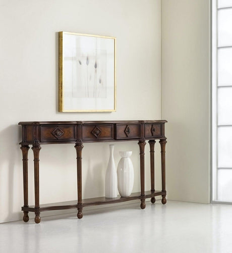 72" Cherry & Chestnut Burl Hall Console Table – Hooker Furniture