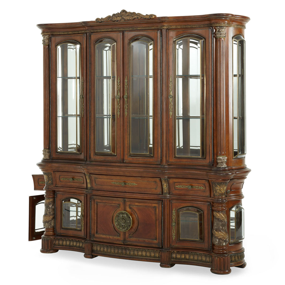 Aico Furniture - Villa Valencia China Cabinet - 72005-72006-55