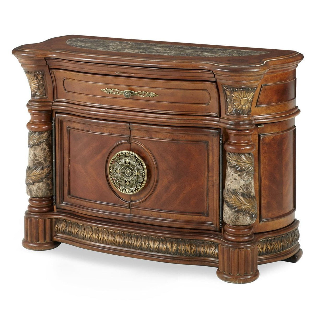 Michael Amini Villa Valencia Bachelor'S Chest - Home Elegance USA