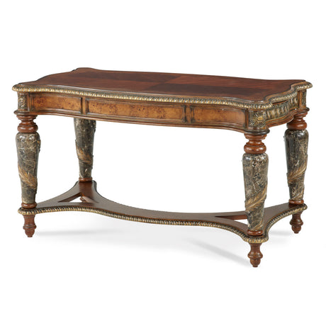 Aico Furniture - Villa Valencia Writing Desk In Chestnut - 72277-55