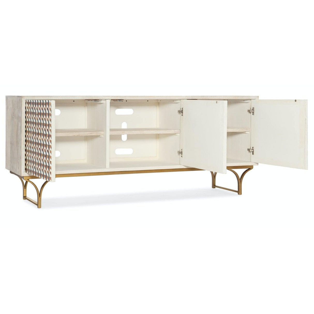 Hooker Furniture Commerce & Market Jaiden Three Door Credenza