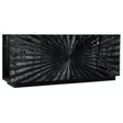 Commerce & Market Open Space Entertainment Console in Black Mango Wood – Hooker Furniture