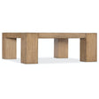 Commerce & Market Square Cocktail Table Natural Wood | Hooker Furniture