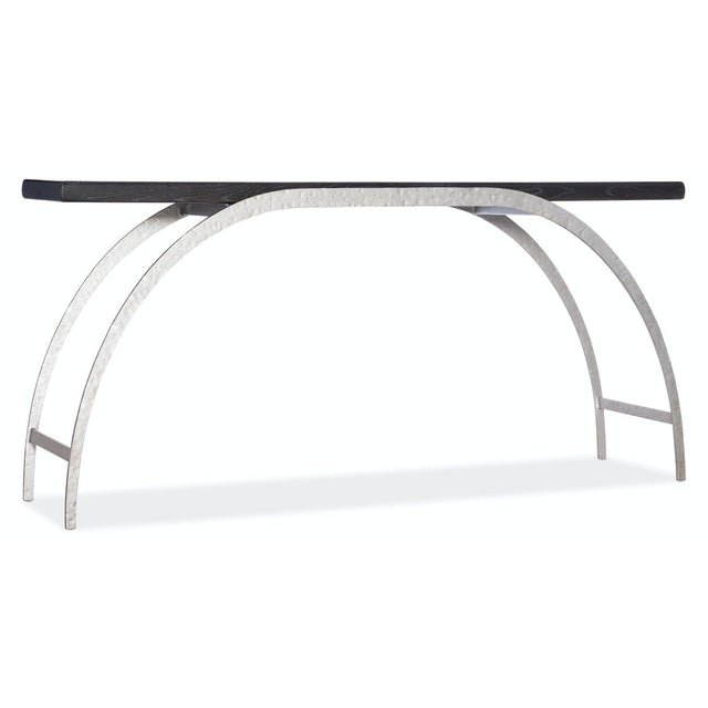 Hooker Furniture Commerce & Market Metal And Wood Console Table