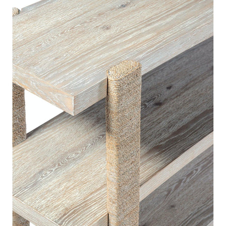 Commerce & Market Console Table Light Oak & Rope – Hooker Furniture