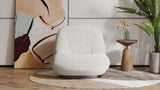 Upholstered Accent Slipper Chair - Home Elegance USA