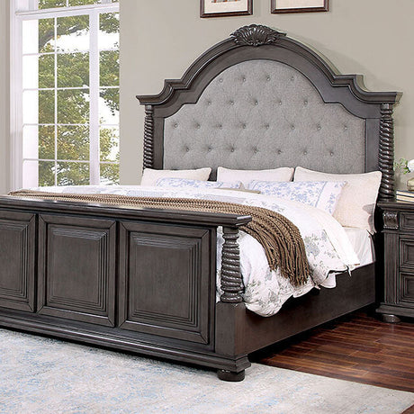 Furniture of America Esperia Queen Bed CM7711GY-Q-BED - Home Elegance USA