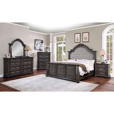 Furniture of America Esperia Queen Bed CM7711GY-Q-BED - Home Elegance USA