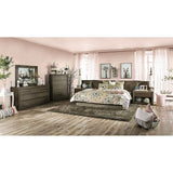 Furniture of America Bridgewater California King Bed FOA7490CK-BED+PL - Home Elegance USA