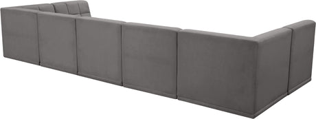 Relax - Modular Sectional 7 Piece - Gray - Home Elegance USA