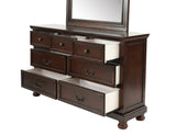 DRESSER in Antique Cherry - Home Elegance USA