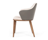 Vig Furniture - Modrest Megan Modern Beige & Grey Dining Chair - Vgcsch17117-1