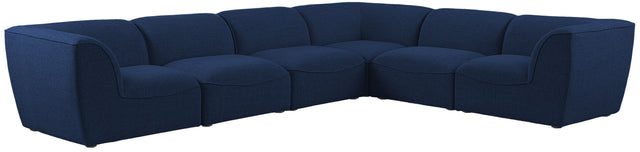 Miramar - Modular Sectional 6 Piece - Navy - Fabric - Home Elegance USA