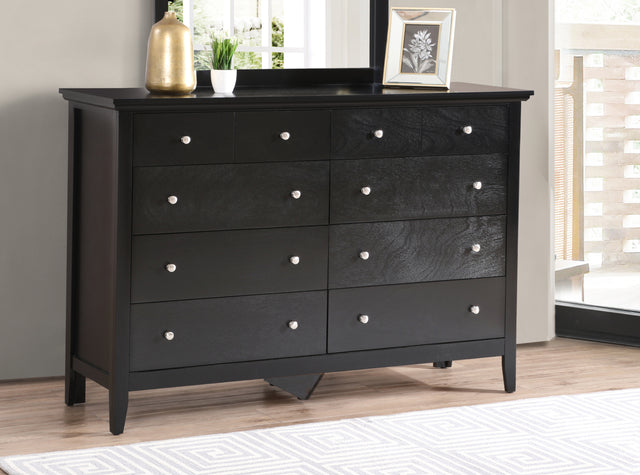 Glory Furniture Hammond G5450-D Dresser , Black - Home Elegance USA