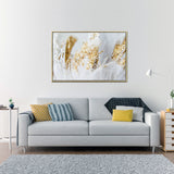 Oppidan Home "Golden Quills" (40"H X 60"W)