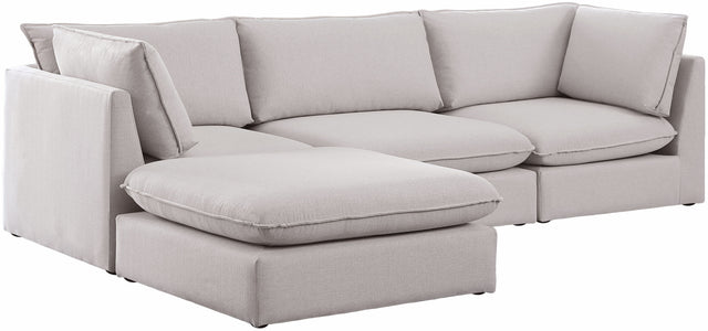 Mackenzie - Modular Sectional 4 Piece - Beige - Home Elegance USA