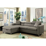 Dayna - Sectional - Gray - CM6292 - SECTIONAL - Home Elegance USA - 1