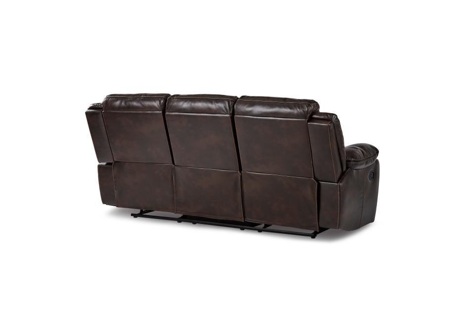 Homelegance - Bastrop Double Reclining Sofa - 8230Brw-3