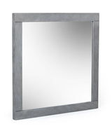 Vig Furniture Modrest Buckley - Modern Grey Crackle Mirror