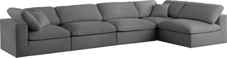 Serene - Cloud Modular Sectional - Grey - Modern & Contemporary - Home Elegance USA