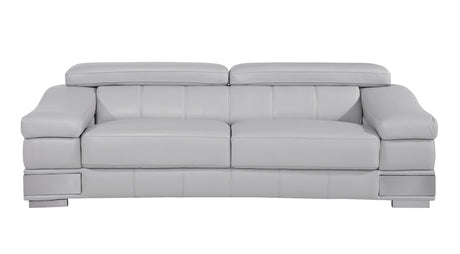 Top Grain Italian Leather Sofa Home Elegance USA