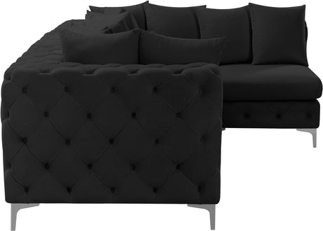 Tremblay - Modular Sectional 4 Piece - Black - Home Elegance USA