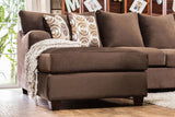 Wessington - U-Shaped Sectional - Chocolate - Home Elegance USA