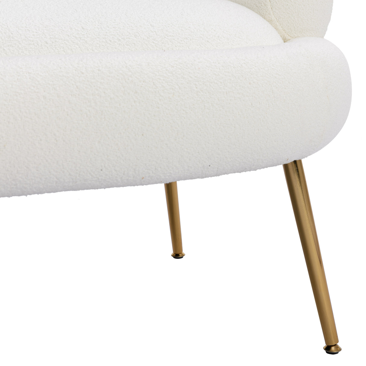 COOLMORE Accent  Chair  ,leisure sofa  with  Golden  feet - Home Elegance USA