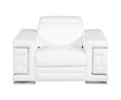 Top Grain Italian Leather Chair - Home Elegance USA