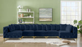 Tremblay - Modular Sectional 7 Piece - Navy - Home Elegance USA