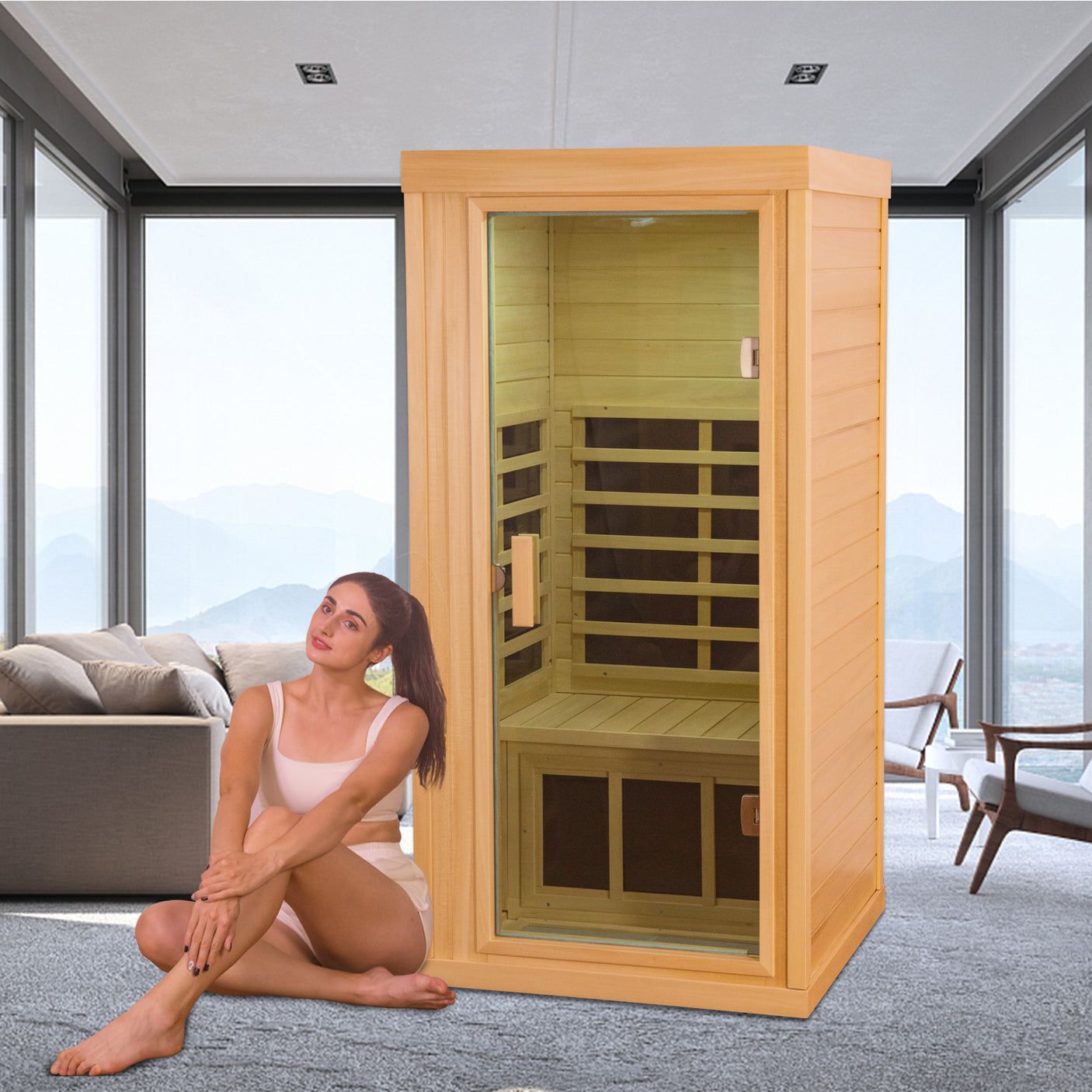 Sauna for one person