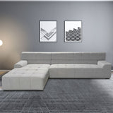 Sectional Sofa Light Grey - Home Elegance USA