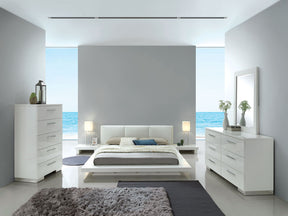 Christie - 4 Piece Queen Bedroom Set - White