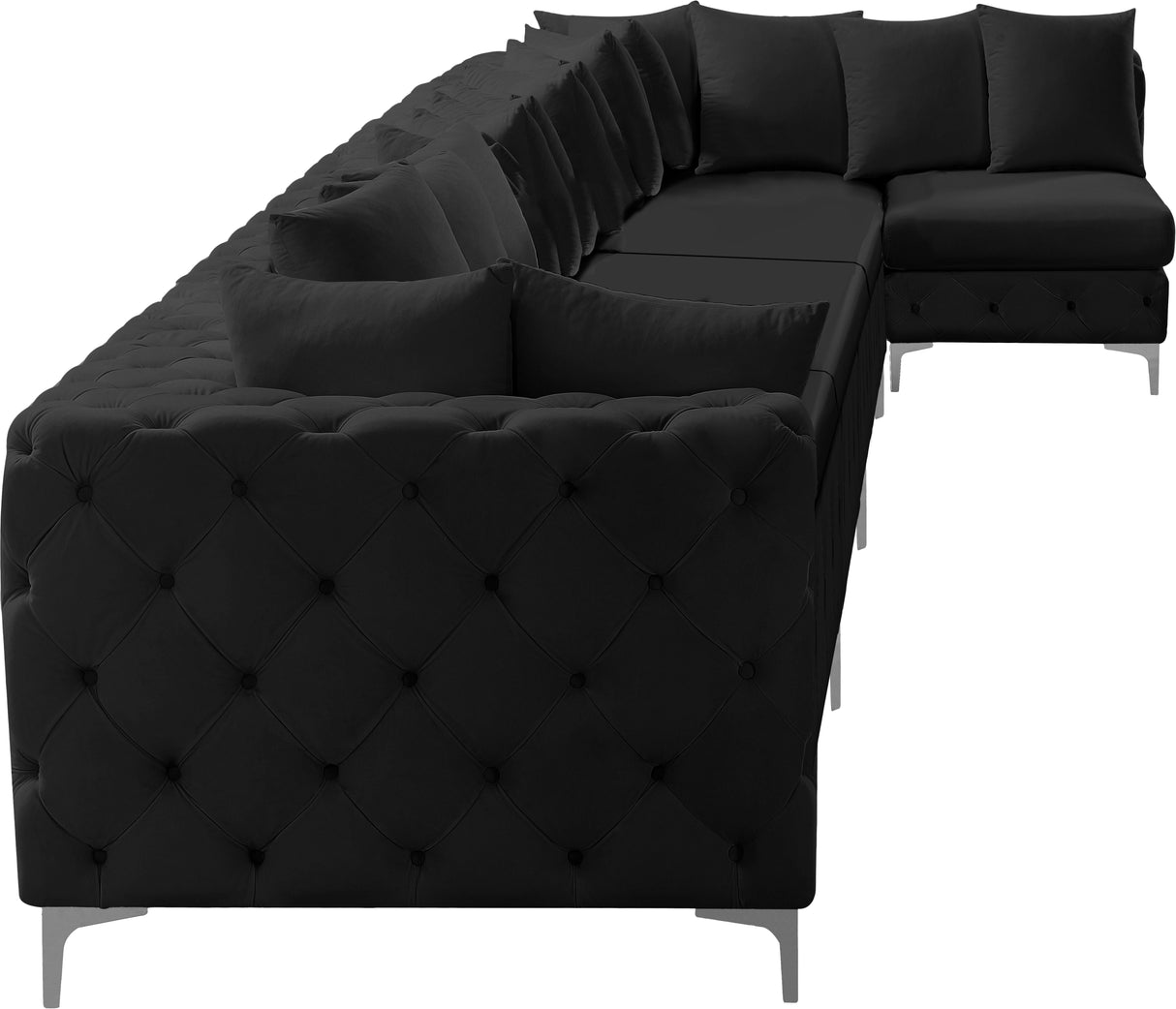 Tremblay - Modular Sectional 7 Piece - Black - Modern & Contemporary - Home Elegance USA