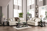 Zayla - Sofa & Loveseat - Golden Ivory - Home Elegance USA