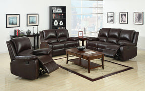 Oxford - Sofa & Loveseat - Rustic Dark Brown