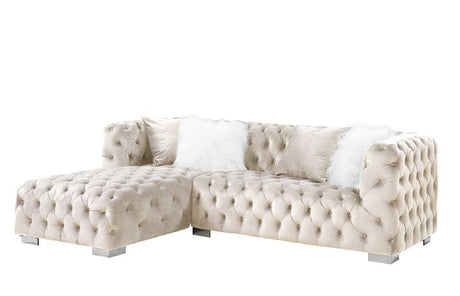 Syxtyx - Sectional Sofa w/ Pillows - Home Elegance USA