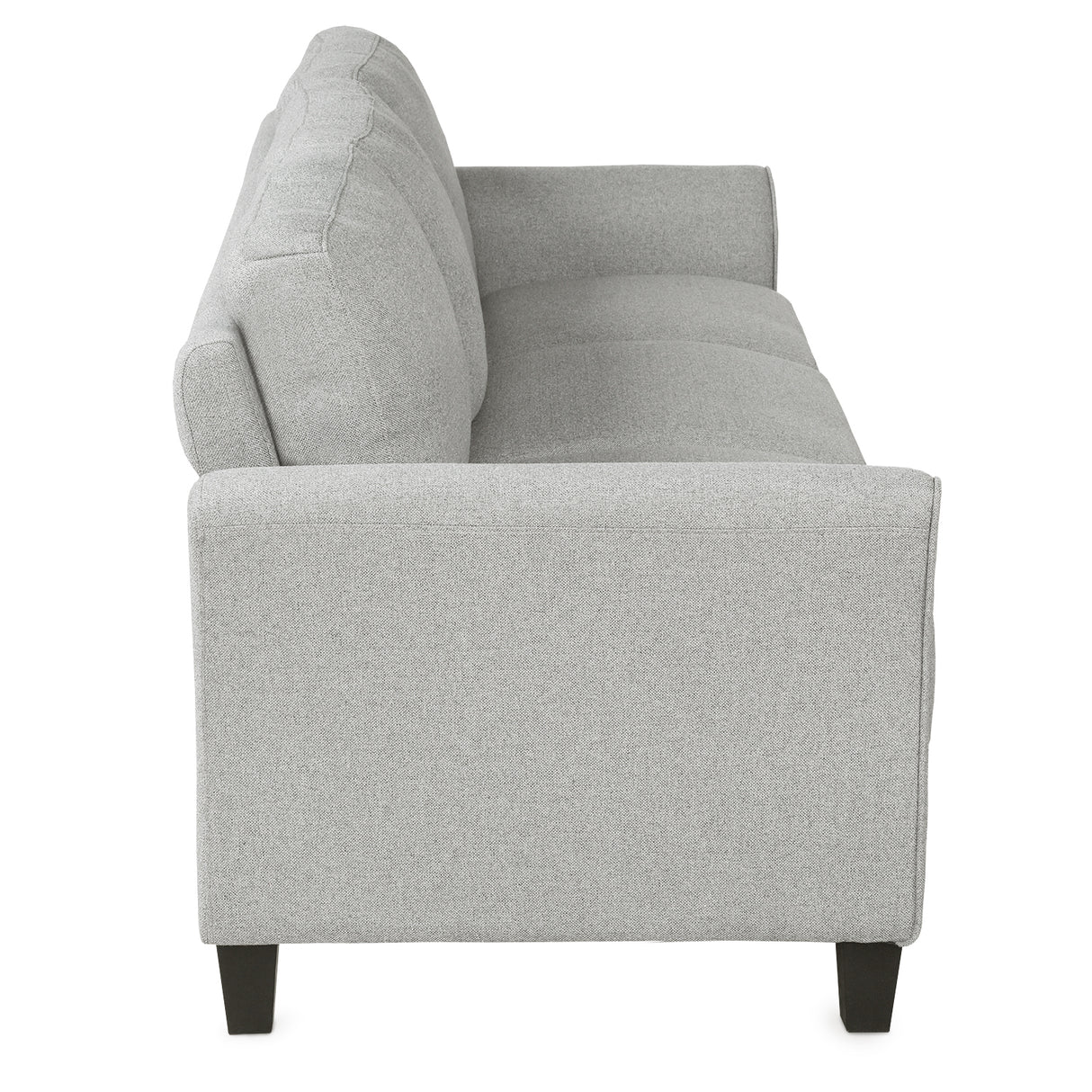 3 - Seat Sofa Living Room Linen Fabric Sofa (Light Gray) - WF191004AAN - image - 7