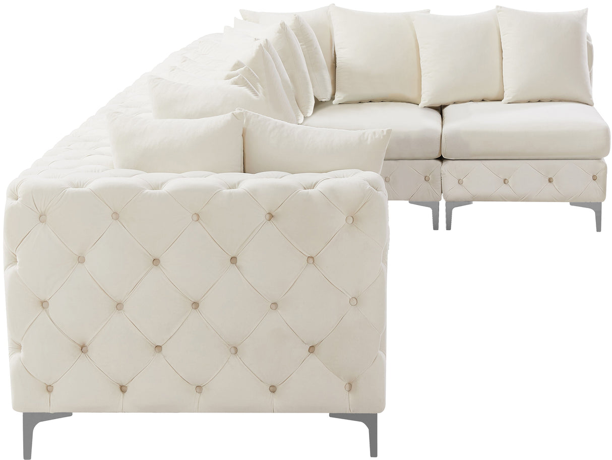 Tremblay - Modular Sectional 6 Piece - Cream - Home Elegance USA