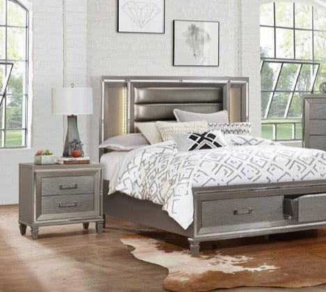 Homelegance - Tamsin 3 Piece Eastern King Platform Bedroom Set - 1616K-1Ek-3Set