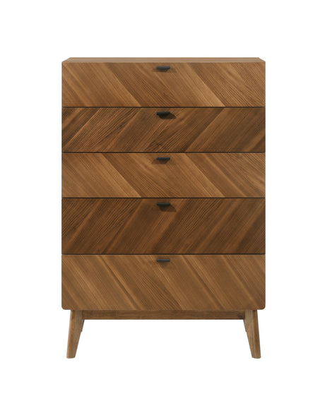 Vig Furniture Nova Domus Kamela- Modern Walnut Chest