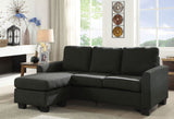 Erin - Sectional - Dark Gray - Home Elegance USA