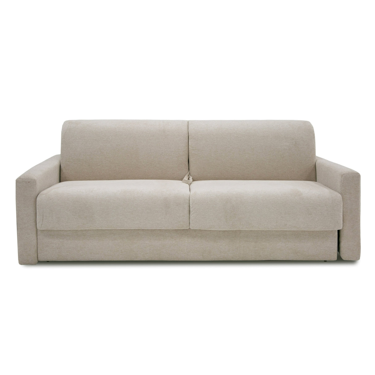 Vig Furniture Lamod Italia Revers - Italian Modern Sand Fabric Queen Sofa Bed