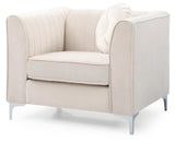 Glory Furniture Delray G797A-C Chair , IVORY - Home Elegance USA